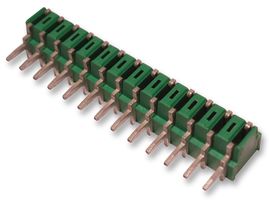 1-5164711-0 - IDC Connector, IDC Receptacle, Female, 2.54 mm, 1 Row, 10 Contacts, Cable Mount - AMP - TE CONNECTIVITY