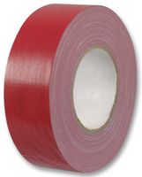 89T RED - Gaffer Tape, Cloth, Red, 50 mm x 50 m - PRO POWER
