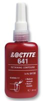 641, 50ML - Adhesive, Bearing Fit, Retaining, Medium Strength, Medium Viscosity, Yellow, Bottle, 50 ml - LOCTITE