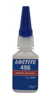 496, 20G - Super Glue, Medium Viscosity, Low Viscosity, LOCTITE 496, 20 g, Cyanoacrylate, Humidity - LOCTITE