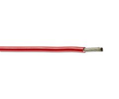 44A0111-26-2 - Wire, Stranded, Hook Up, Dual Wall, Spec44, PVDF, Red, 26 AWG, 0.16 mm², 328 ft, 100 m - RAYCHEM - TE CONNECTIVITY