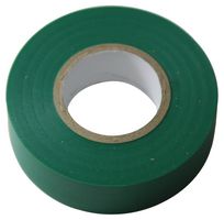 PVC TAPE 1920GR - Electrical Insulation Tape, PVC (Polyvinyl Chloride), Green, 19 mm x 20 m - MULTICOMP PRO