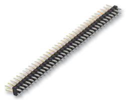 77313-101-04LF - Pin Header, Vertical, Board-to-Board, 2.54 mm, 2 Rows, 4 Contacts, Through Hole Straight - AMPHENOL COMMUNICATIONS SOLUTIONS