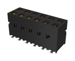 89898-312LF - PCB Receptacle, Board-to-Board, 2.54 mm, 2 Rows, 24 Contacts, Through Hole Mount, Dubbox 89898 - AMPHENOL COMMUNICATIONS SOLUTIONS