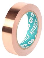 AT525 COPPER 33M X 25MM - Tape, EMI/RFI Shielding, Copper Foil, 25 mm x 33 m - ADVANCE TAPES