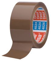 04024-00235-02 - Packaging Tape, PP (Polypropylene), Havana, 50 mm x 66 m - TESA