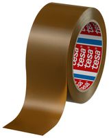 04124-00096-00 - Packaging Tape, PVC (Polyvinyl Chloride), Havana, 50 mm x 66 m - TESA