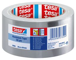 50565-00000-01 - Tape, General Purpose, Aluminium Foil, 50 mm x 50 m - TESA