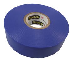 35 19MM BLUE - Electrical Insulation Tape, PVC (Polyvinyl Chloride), Blue, 19 mm x 20 m - 3M