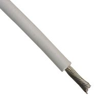 5859/12 WH005 - Wire, Stranded, Hook Up, PTFE, White, 12 AWG, 3.08 mm², 100 ft, 30.5 m - ALPHA WIRE