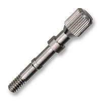 172704-0159 - D Sub Jack Screw, Knurled Thumb Screw, Brass, Nickel Plated, 53.5 mm, 4-40 UNC-2A - MOLEX / FCT