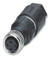 SACC-M 8FS-3QO-0,5-M - Sensor Connector, M8, Female, 3 Positions, IDC / IDT Socket, Straight Cable Mount - PHOENIX CONTACT