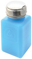 35594 - Dispensing Bottle, One-Touch, Pump, Flux Remover Printed, Blue, 180 ml - DESCO