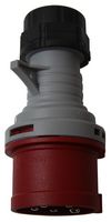 K9015 RED - Pin & Sleeve Connector, 16 A, 415 V, Cable Mount, Plug, 3P+N+E, Red - HONEYWELL