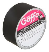 AT205 BLACK 25M X 50MM - Tape, General Purpose, Aluminium Foil, 50 mm x 25 m - ADVANCE TAPES