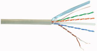 CAT6SHIELDED100M - Networking Cable, LAN, Screened, Cat6, 23 AWG, 0.26 mm², 328 ft, 100 m - PRO POWER