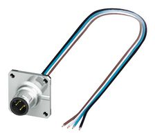 1419784 - Sensor Cable, M12 Plug, Free End, 4 Positions, 500 mm, 19.6 ", SPEEDCON - PHOENIX CONTACT