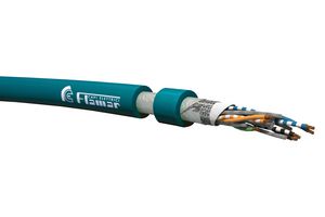 155421-6010 - Networking Cable, Flamar® Ethernet IP&trade;, Screened, Cat5e, 24 AWG, 0.22 mm², 328 ft, 100 m - MOLEX