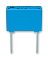 B32521C3104K000 - General Purpose Film Capacitor, Metallized PET Stacked, Radial Box - 2 Pin, 0.1 µF, ± 10%, 160 V - EPCOS