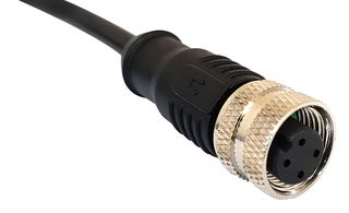 PXPTPU12FBF12ACL010PUR - Sensor Cable, M12 Receptacle, Free End, 12 Positions, 1 m, 3.28 ft, Buccaneer M12 - BULGIN LIMITED