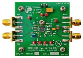 MAX2180AEVKIT# - Evaluation Kit, AM/FM Car Antenna Low-Noise Amplifier, +6V to +24V Supply Voltage Range - ANALOG DEVICES