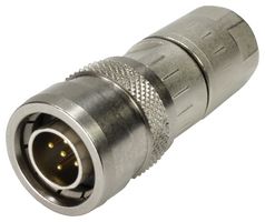 21038211830 - Sensor Connector, Slim design, M12 PushPull, M12, Male, 8 Positions, Crimp Pin - HARTING