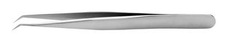 3CB.SA - Tweezer, Precision, Bent, Pointed, Stainless Steel, 110 mm - IDEAL-TEK