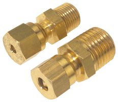 XF-996-FAR - Compression Gland, Brass, Parallel, 1/8 BSPP", 1.5 mm Probe Size - LABFACILITY