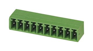 MC 1,5/ 3-G-3,5 - Terminal Block, Header, 3.5 mm, 3 Ways, 8 A, 300 V, Through Hole Right Angle - PHOENIX CONTACT