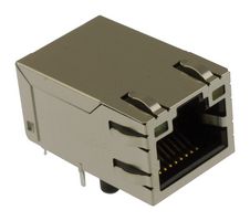 48025-0002 - Modular Connector, RJ45 Jack, 1 x 1 (Port), 8P8C, Cat5, Cat5e, Through Hole Mount - MOLEX