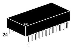 M48Z12-70PC1 - Nonvolatile SRAM (NVSRAM), 16Kbit, 2K x 8bit, 200ns Read/Write, Bytewide, 4.5V to 5.5V, DIP-24 - STMICROELECTRONICS