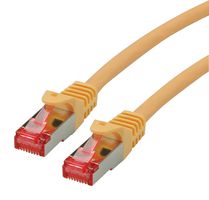 21.15.2620 - Ethernet Cable, S/FTP, Cat6, RJ45 Plug to RJ45 Plug, SFTP (Screened Foiled Twisted Pair), Yellow - ROLINE