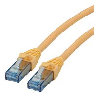 21.15.2722 - Ethernet Cable, UTP, Cat6a, RJ45 Plug to RJ45 Plug, UTP (Unshielded Twisted Pair), Yellow, 2 m - ROLINE