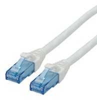 21.15.2761 - Ethernet Cable, UTP, Cat6a, RJ45 Plug to RJ45 Plug, UTP (Unshielded Twisted Pair), White, 1 m - ROLINE