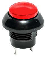 PNP8E3D2Y03QE - Industrial Pushbutton Switch, PNP Series, 12.3 mm, SPST-NO, Momentary, Round, Red - C&K COMPONENTS