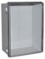 CHDX8-232C - Plastic Enclosure, Hinged Lid, Heavy Duty, Polycarbonate, 180 mm, 300 mm, 400 mm, IP66, IP67 - CAMDENBOSS