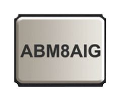 ABM8AIG-16.000MHZ-12-2Z-T3 - Crystal, AEC-Q200, 16 MHz, SMD, 3.2mm x 2.5mm, 50 ppm, 12 pF, 20 ppm, ABM8AIG - ABRACON