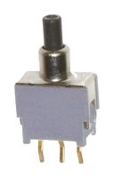 APE1F-2M-10-Z - Pushbutton Switch, Subminiature, APE, SPDT, On-(On), Plunger, Black - NIDEC COPAL ELECTRONICS