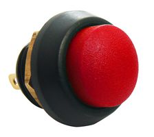 59-900089 - Industrial Pushbutton Switch, Miniature, 59, 13.6 mm, SPST-NO, Momentary, Round, Red - ITW SWITCHES