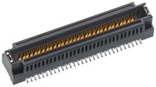 173300-0114 - Card Edge Connector, Dual Side, 1.57 mm, 82 Contacts, Surface Mount, Straight, Solder - MOLEX