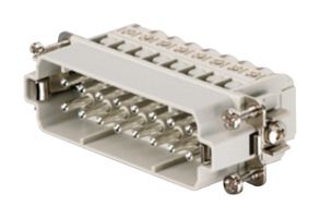 HDC HA 16 MS 17-32 - Heavy Duty Connector, RockStar HA, Insert, 32+PE Contacts, 7, Plug, Screw Pin - WEIDMULLER