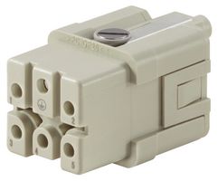 HDC HQ 5 FC - Heavy Duty Connector, RockStar HQ, Insert, 5+PE Contacts, 1, Receptacle - WEIDMULLER