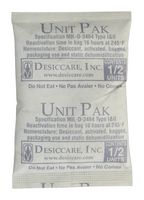 1/2PLDES550 - Desiccant Bag, Plastic, 3.5 " x 2.38 ", For SCS Desiccants - SCS