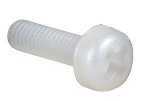 NMS 310 01 - Screw, Pan Head Phillips, M3, Nylon 6.6, 9.9 mm Length - ESSENTRA COMPONENTS
