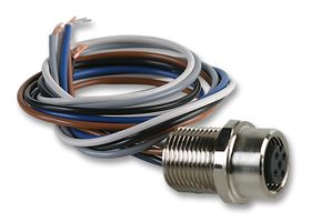 120011-0033 - Sensor Cable, BRAD Micro-Change, M12 Receptacle, Free End, 5 Positions, 300 mm, 11.8 ", 120011 - MOLEX