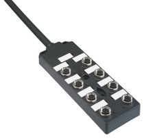 120248-0049 - Sensor Distribution Box, BRAD MPIS, Micro-Change, 5m Cable, M12 Connector - 5 Pole, 8 Ports - MOLEX