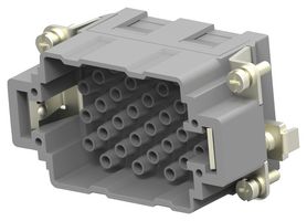 T2050323101-007 - Heavy Duty Connector, HEEE, Insert, 32+PE Contacts, Plug, Crimp Pin - Contacts Not Supplied - TE CONNECTIVITY