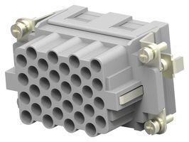 T2050323201-007 - Heavy Duty Connector, HEEE, Insert, 32+PE Contacts, Receptacle - TE CONNECTIVITY