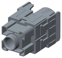 T2111013201-007 - Heavy Duty Connector, HMN, Insert, 1 Contact, Receptacle, Crimp Socket - Contacts Not Supplied - TE CONNECTIVITY