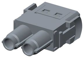T2111020201-007 - Heavy Duty Connector, HMN, Insert, 2 Contacts, Receptacle, Crimp Socket - Contacts Not Supplied - TE CONNECTIVITY